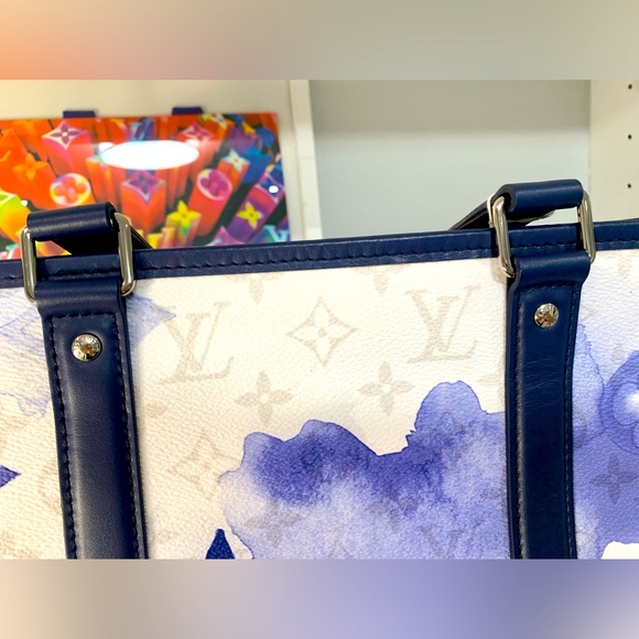 Louis Vuitton Tote Limited Edition Monogram Watercolor Canvas GM - Picture 6 of 9